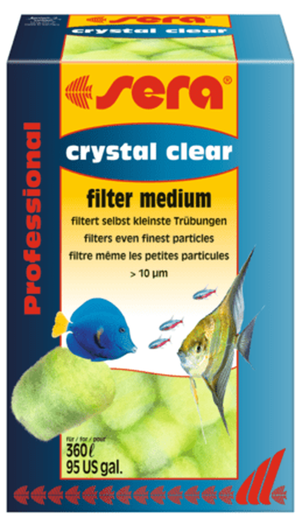 Sera Crystal Clear Professional 12pcs Aquarium Additives Sera