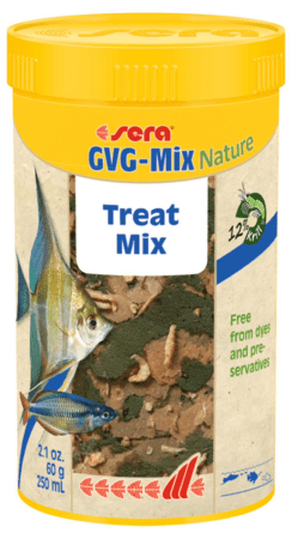 Sera GVG-Mix Nature 2.1oz Aquatic Diet Sera