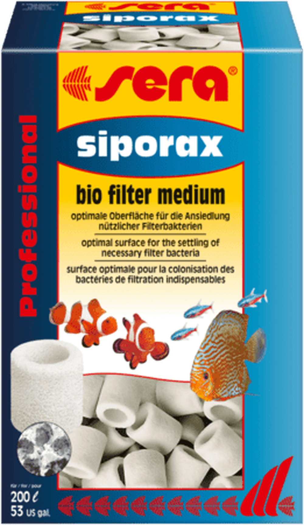 Sera Siporax Professional 10.2oz Aquarium Additives Sera