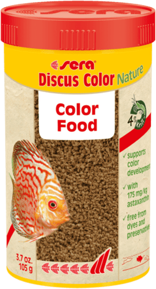 Sera Discus Color Nature 3.7oz Aquatic Diet Sera 