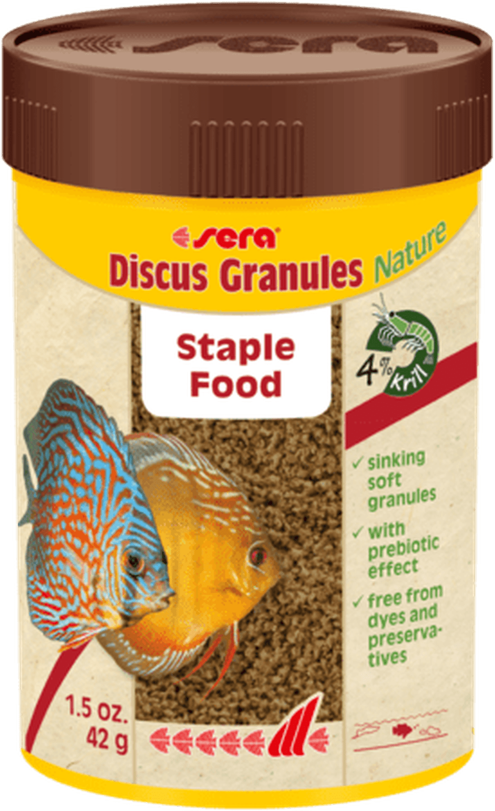 Sera Discus Granules Nature 3.7oz