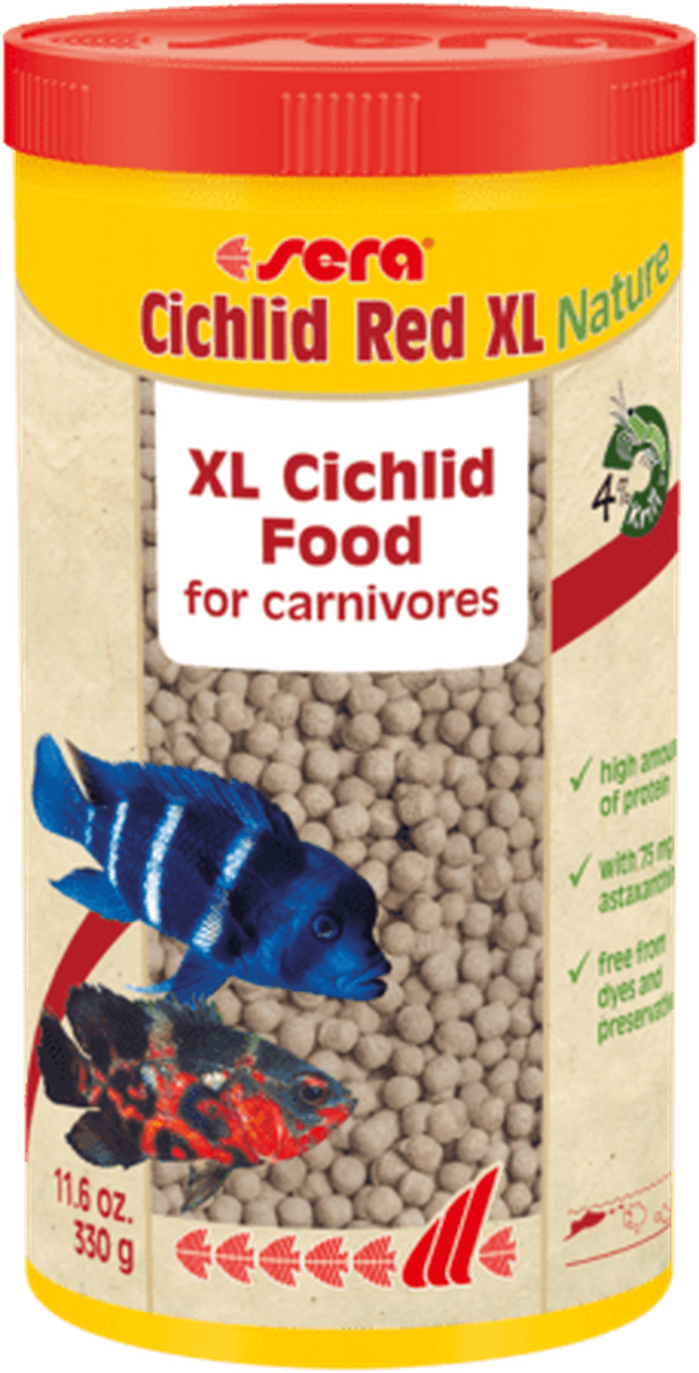 Sera Cichlid Red XL Nature 11.6oz