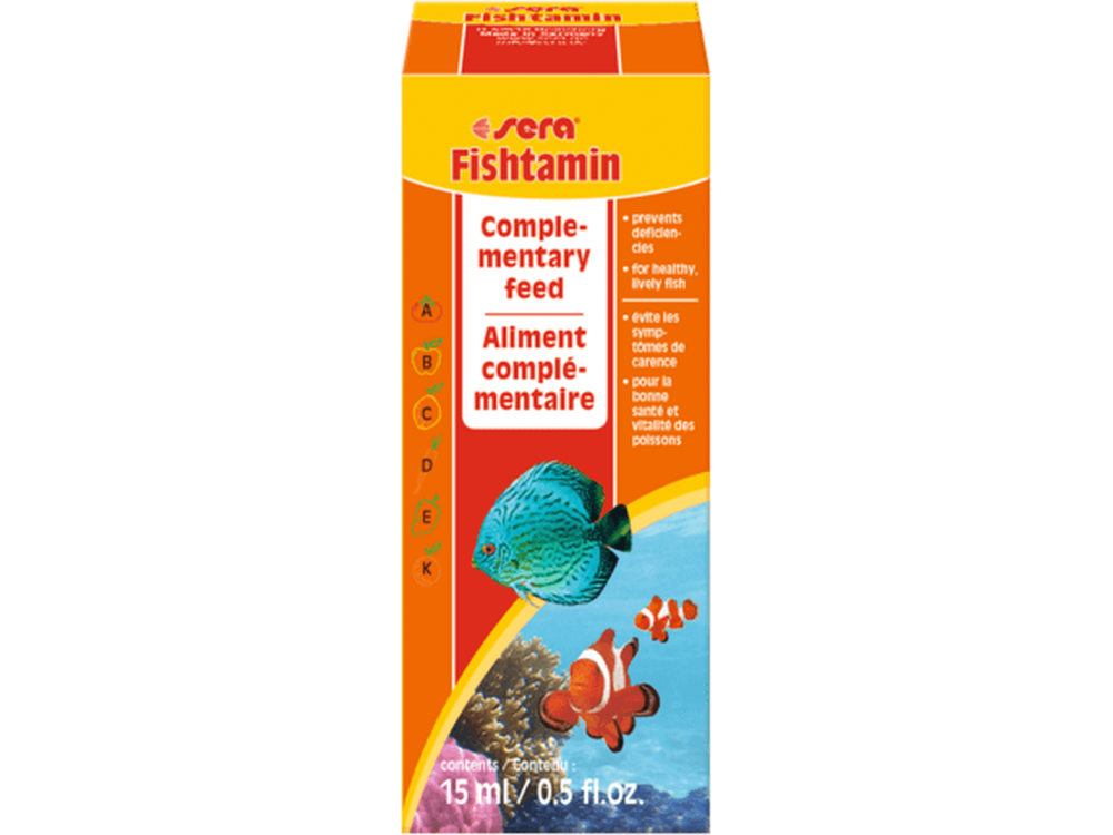 Sera Fishtamin 0.5 fl oz Aquatic Diet Sera 