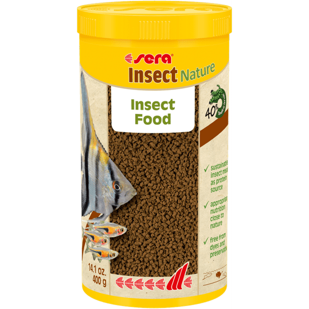 Sera Insect Nature 3.3oz Aquatic Diet Sera