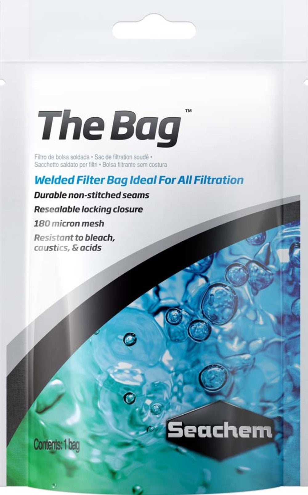 Seachem Laboratories The Bag Filter Media 1ea/5 In X 9.5 in Animals & Pet Supplies > Pet Supplies > Fish Supplies Seachem