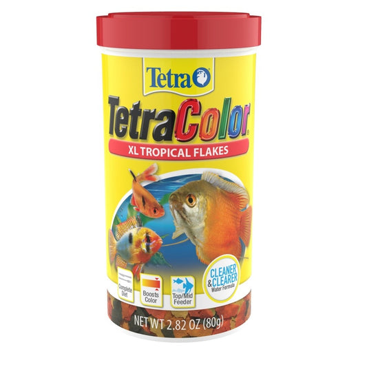 Tetra TetraColor Tropical Flakes Fish Food 1ea/2.82 oz Aquatic Diet Tetra