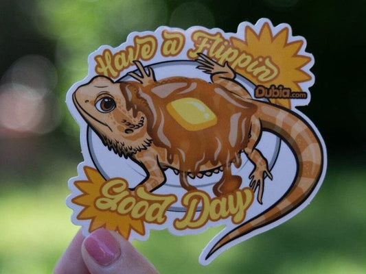 Flippin Good Day Sticker Dubia.com 