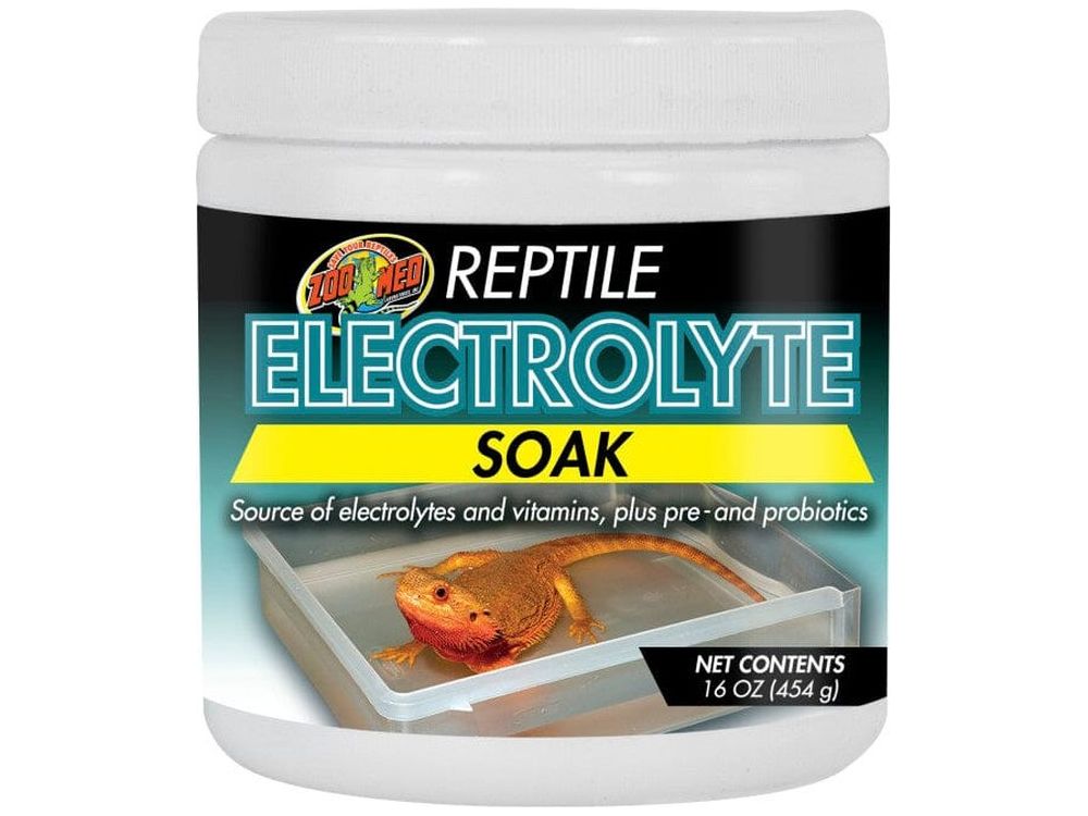 Zoo Med Reptile Electrolyte Soak Supplement 1ea/16 fl oz