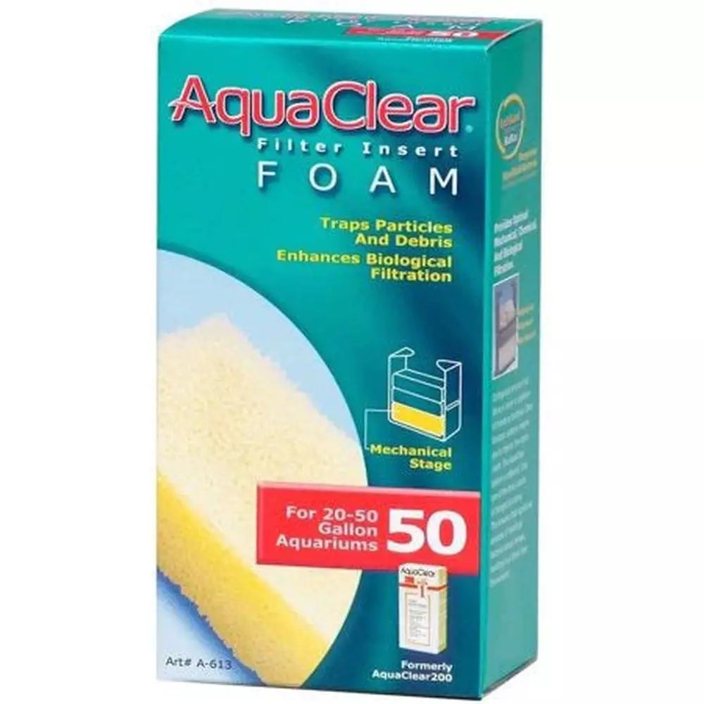 AquaClear Filter Insert Foam 50gal fish supplies AquaClear