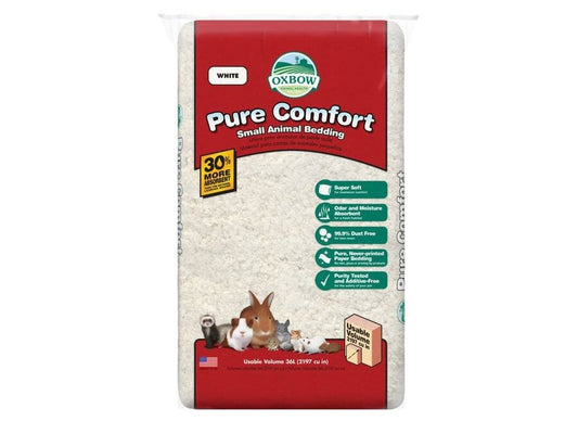 Oxbow Animal Health Pure Comfort Small Animal Bedding White, 1ea/36 l
