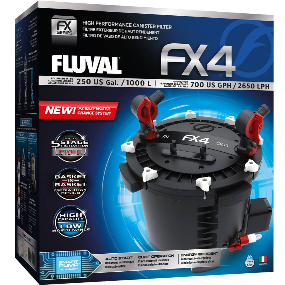 Fluval FX4 Canister Filter 250gal