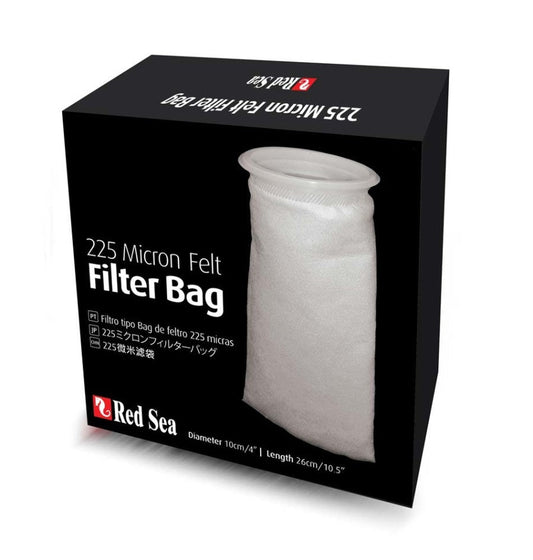 Red Sea Reefer Fine Felt Filter Socks White, 1ea/4 In X 10.5 in Aquarium Filtration Red Sea