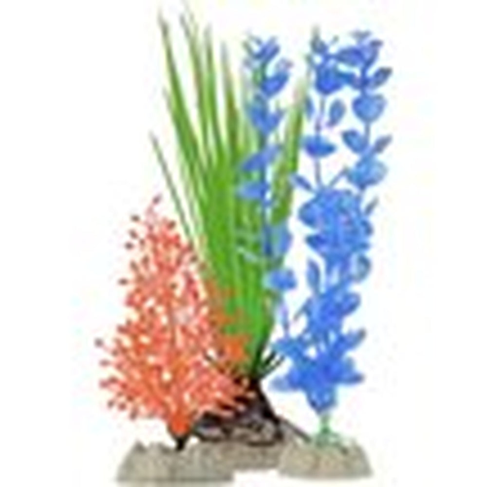 GloFish Artificial Aquarium Plants, 3Pack