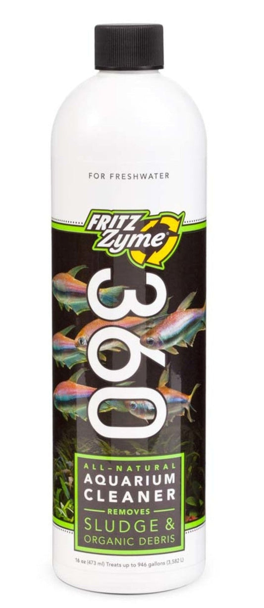 Fritz FritzZyme 360 Freshwater Biological Conditioner 8 fl oz Aquarium Additives Fritz