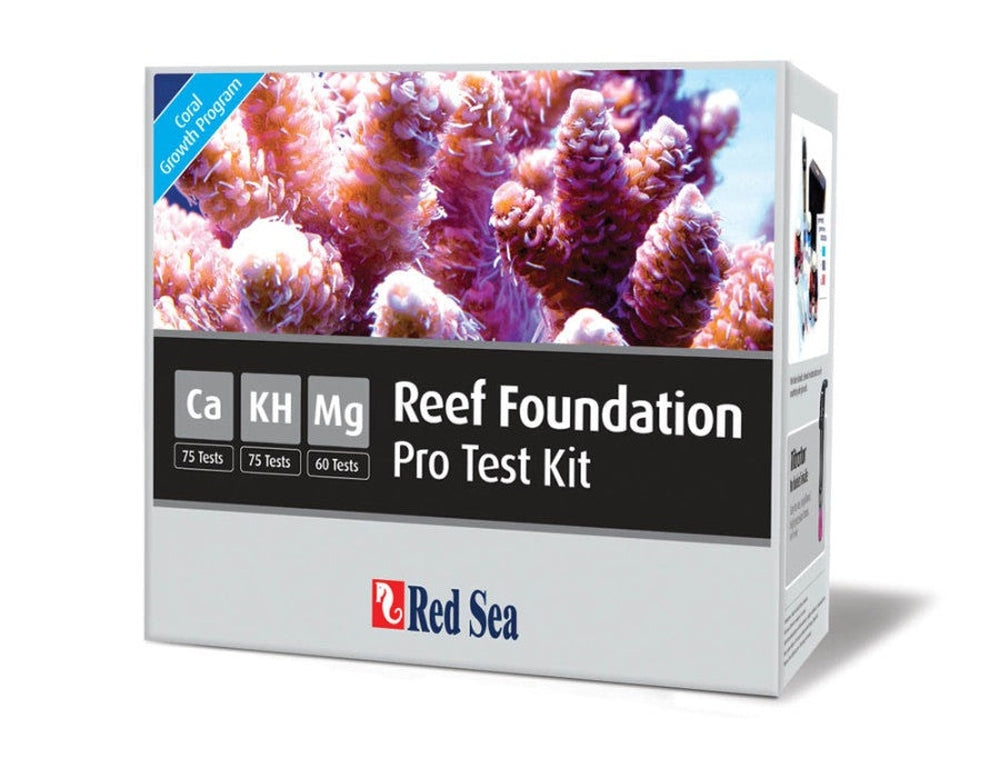 Red Sea Reef Foundation Pro Test Kit 1ea Aquarium Additives Red Sea