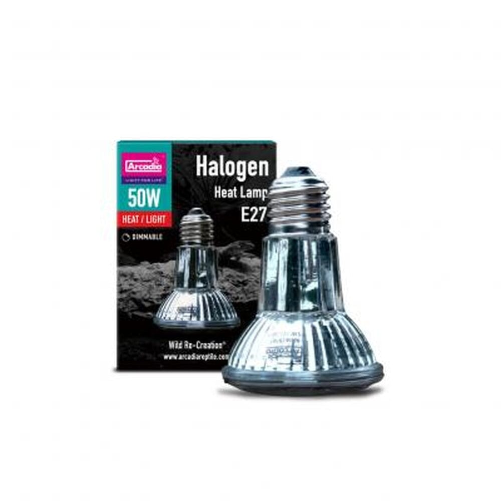 Arcadia Halogen Heat Lamp 50 Watt Arcadia 