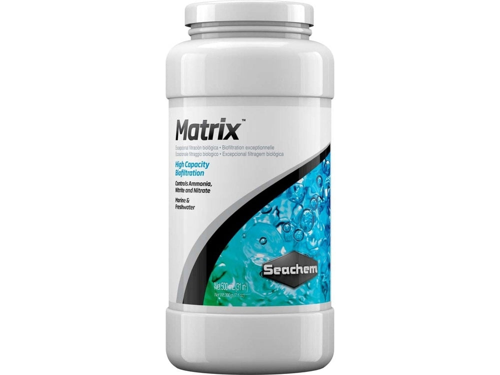 Seachem Laboratories Matrix Biological Media 1ea/500 ml Seachem 
