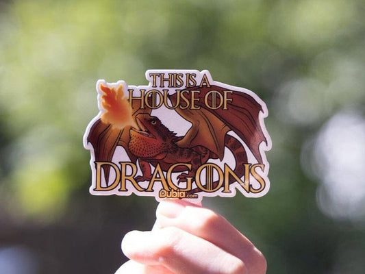 House of Dragons Sticker Sticker Dubia.com 