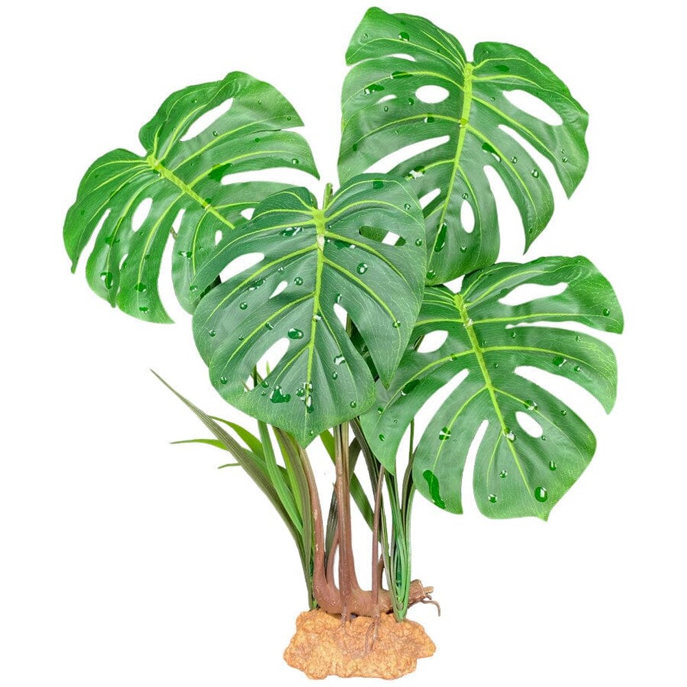 Komodo Standing Plant Monstera Leaf, 1ea/18 in