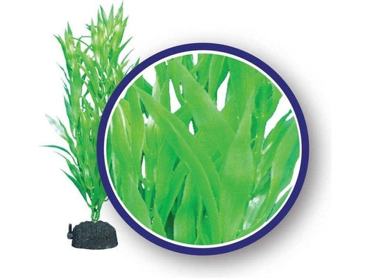 Weco Products Freshwater Series Bamboo Leaf Aquarium Plant Green, 1ea/6 in Aquatic Decor Weco