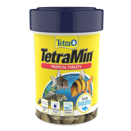 Tetra TetraMin Tablets Fish Food 1ea/1.69 oz, 160 ct Aquatic Diet Tetra