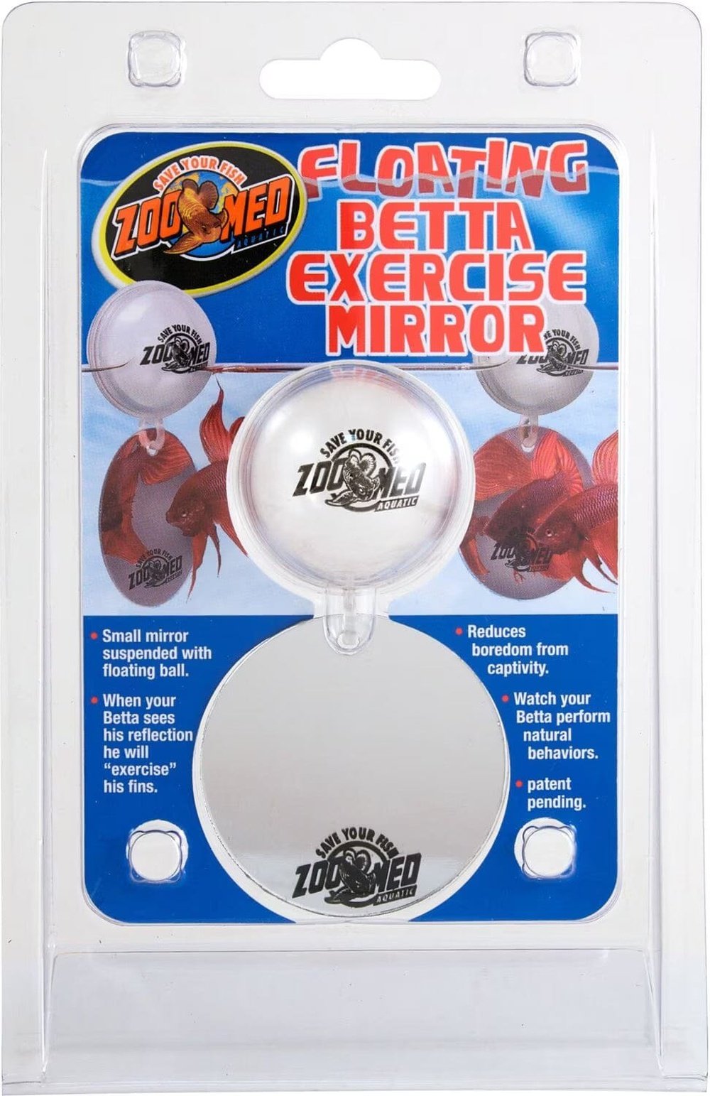 Zoo Med Floating Betta Exercise Mirror