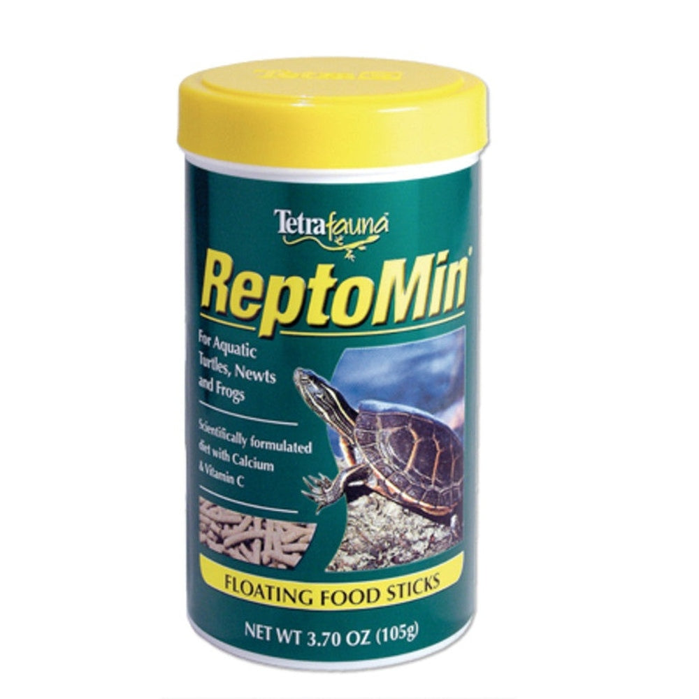 TetraFauna ReptoMin Floating Food Sticks Reptile Dry Food 1ea/3.7 oz Aquatic Diet Tetra