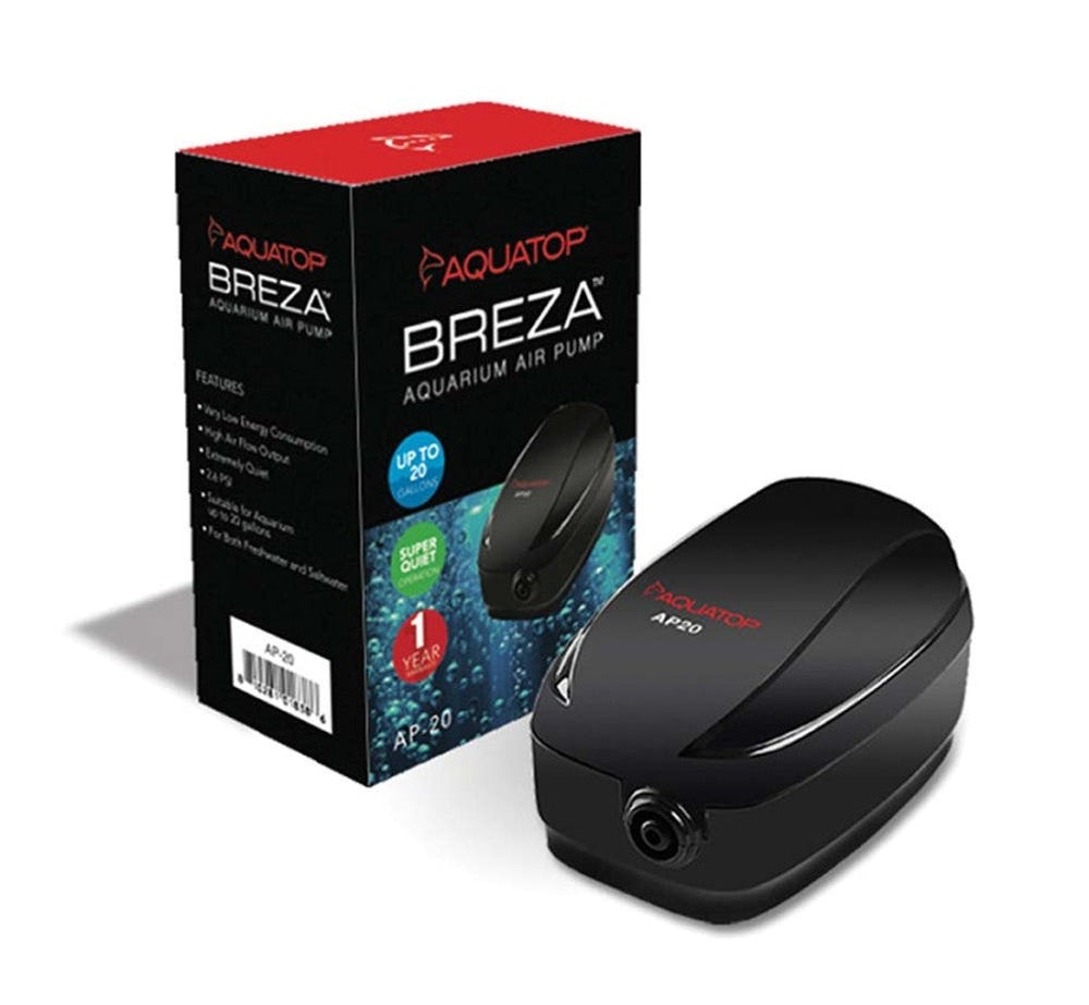 Aquatop BREZA Aquarium Air Pump Up to 20gal