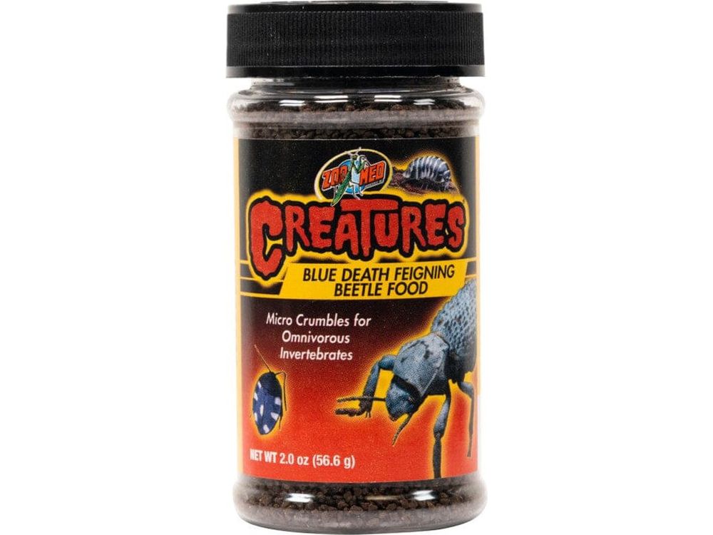 Zoo Med Creatures Blue Death Feigning Beetle Food 1ea/2 oz