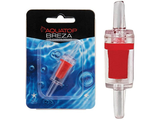 Aquatop Check Valve/Air Filter Red, Clear, 1ea/2 in