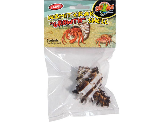 Zoo Med Hermit Crab Growth Shell Assorted, 1ea/LG, 1 pk Zoo Med Aquatic 