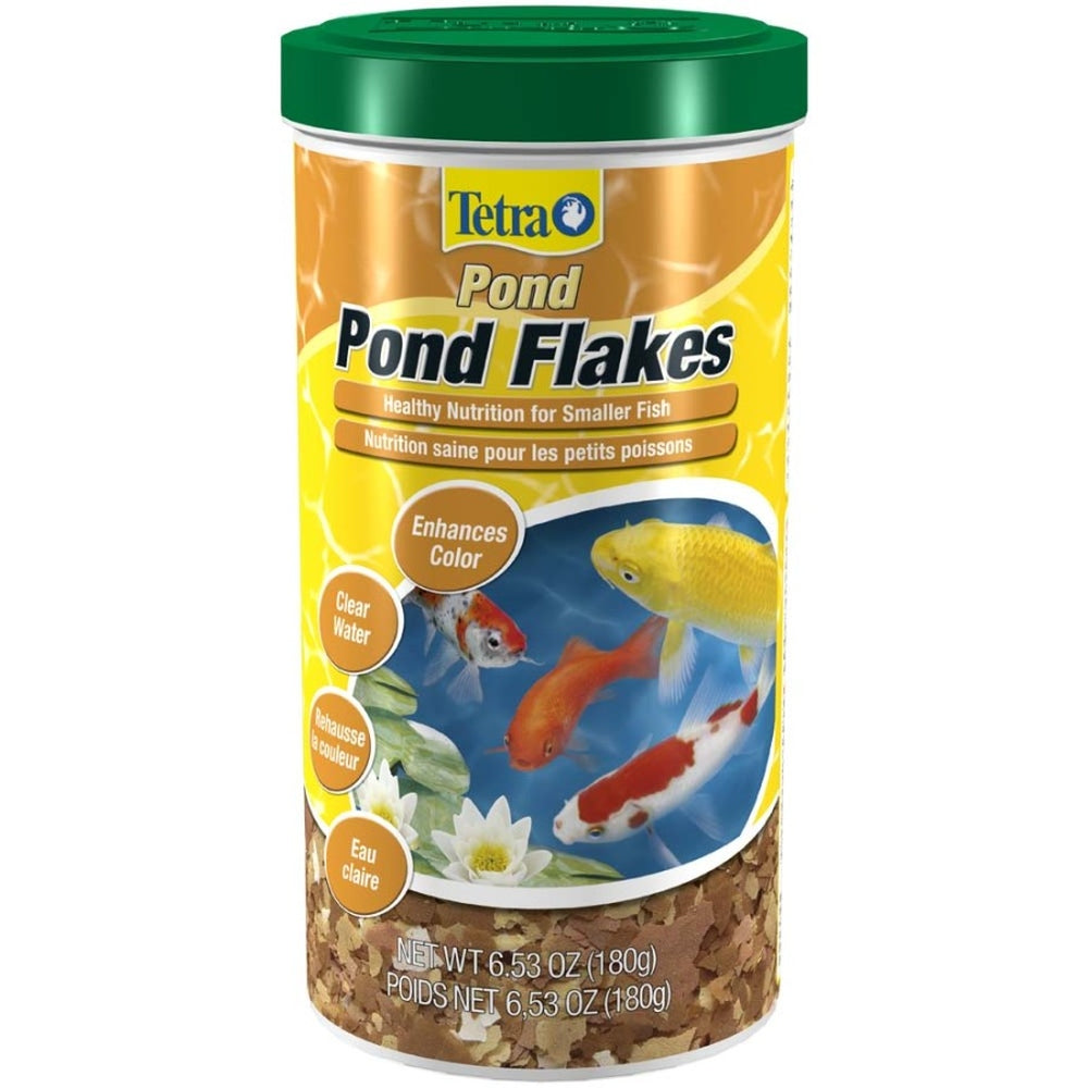 Tetra Pond Flakes for Koi and Goldfish 1ea/6.35 oz Aquatic Diet Tetra