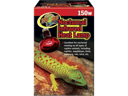 Zoo Med Nocturnal Infrared Heat Lamp 1ea/150 W