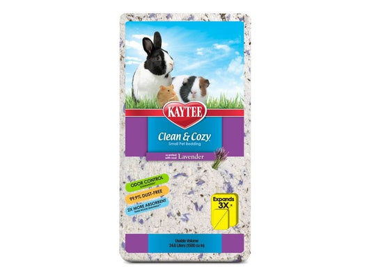 Kaytee Clean & Cozy Paper Bedding with Lavender 1ea/24.6 l