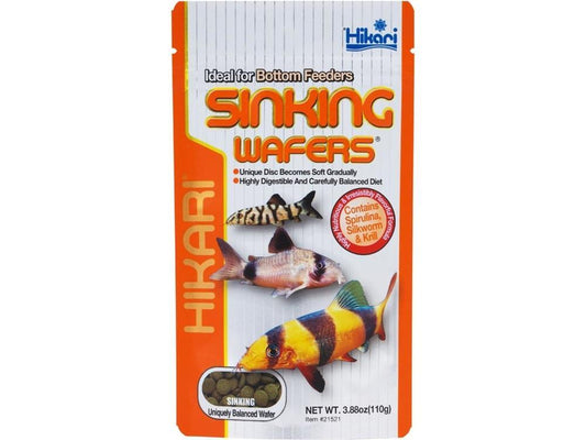 Hikari USA Sinking Wafers Rapidly Sinking Wafer Fish Food 1ea/3.88 oz