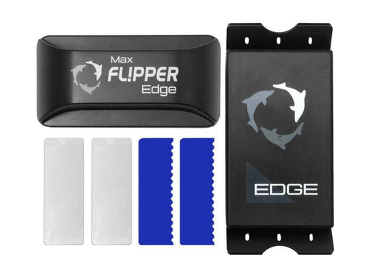 Flipper Cleaner Edge 2in1 Magnetic Floating Aquarium Algae Cleaner Max, 1ea/One Size aquarium cleaning supplies Flipper