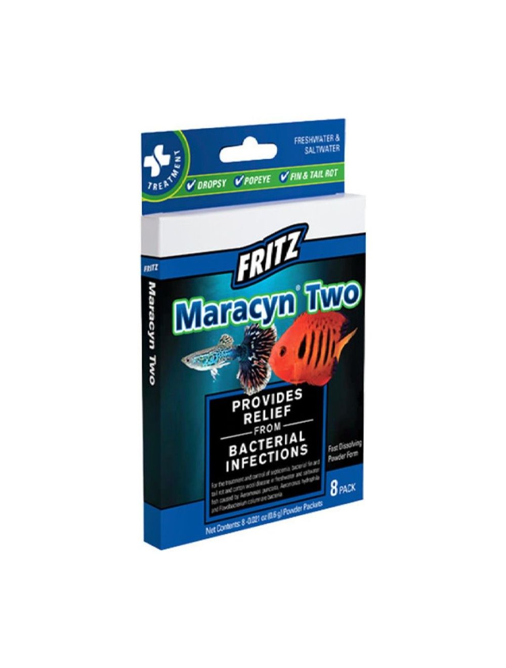 Fritz Maracyn Two Antibacterial Medication 8ct