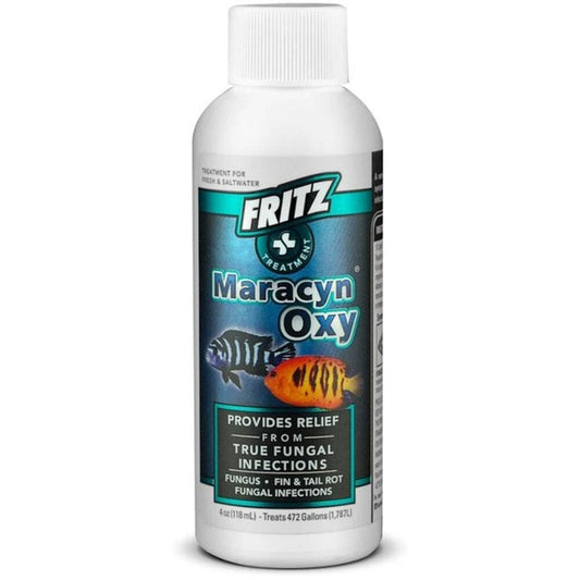 Fritz Maracyn Oxy Antifungal Medication 4 fl oz Aquarium Additives Fritz