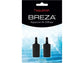 Aquatop BREZA Aquarium Diffuser Air Stone Black, 1ea/1 in, 2 pk