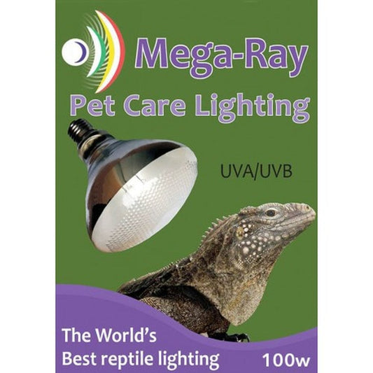 Mega-Ray Mercury Vapor Bulb, 100w Mega-Ray 