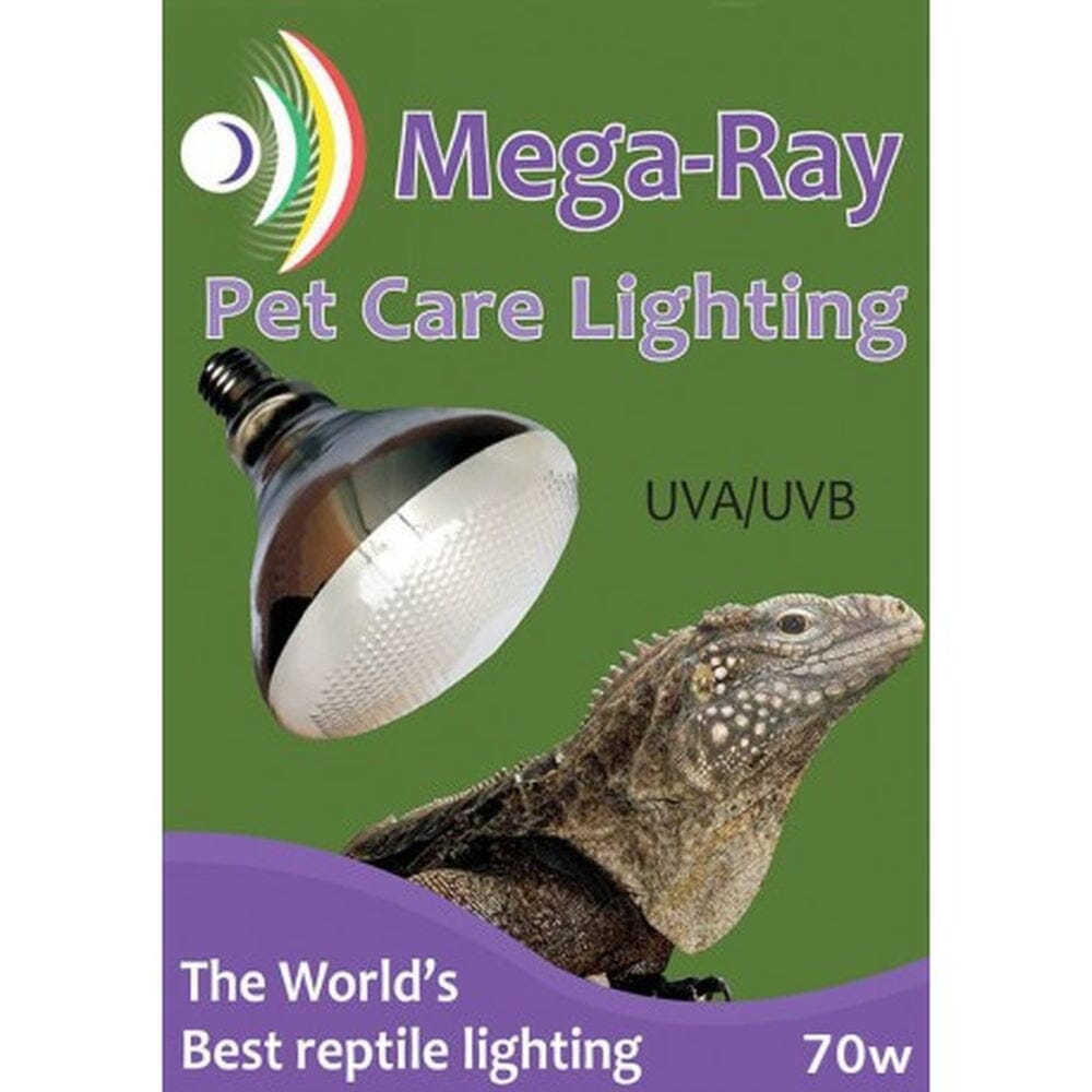 Mega-Ray Mercury Vapor Bulb, 70w Mega-Ray