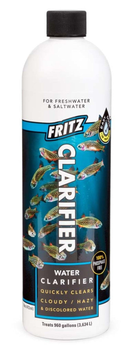 Fritz Water Clarifier 16 fl oz Aquarium Additives Fritz