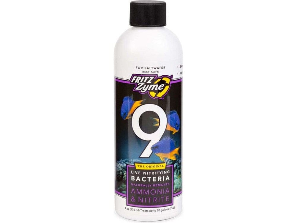 Fritz FritzZyme 9 Saltwater Live Nitrifying Bacteria 1ea/8 fl oz