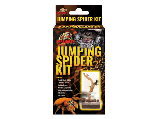 Zoo Med Creatures Jumping Spider Kit 1ea/3Inx3Inx6 in