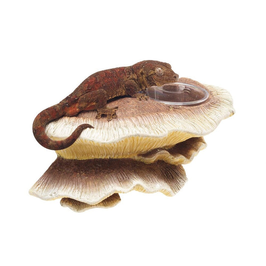 Zilla Vertical Decor Mushroom Feeding Ledge Zilla