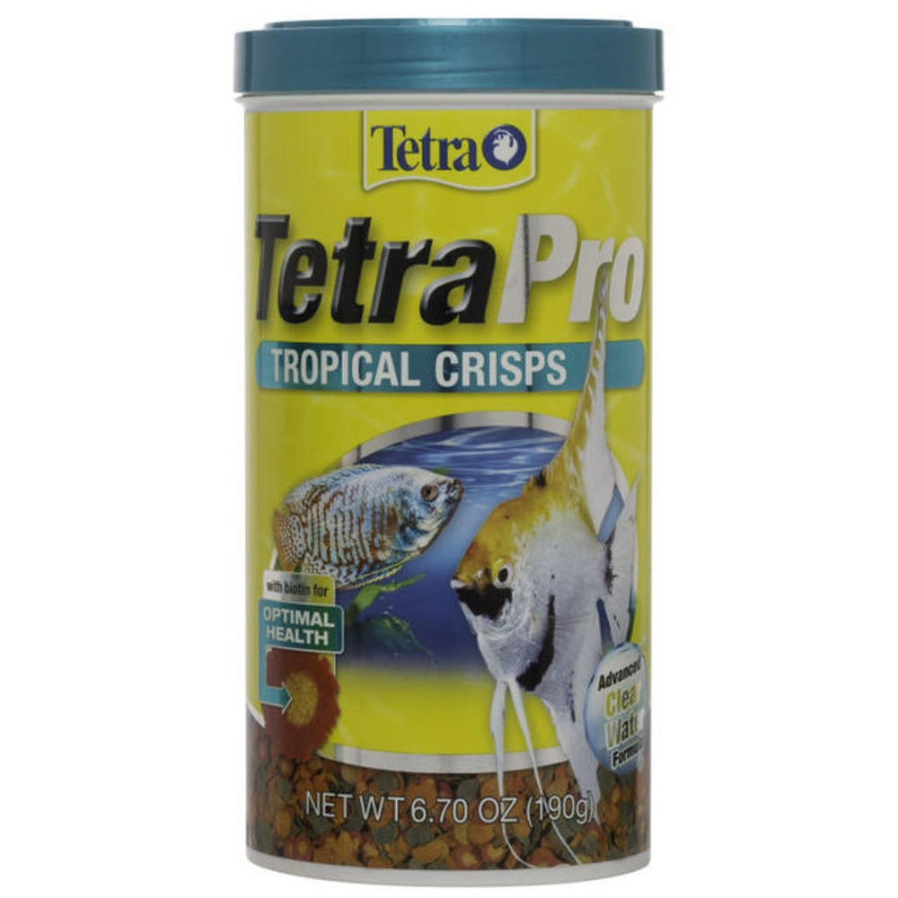 TetraPro Tropical Crisps Fish Food 1ea/6.71 oz Aquatic Diet Tetra