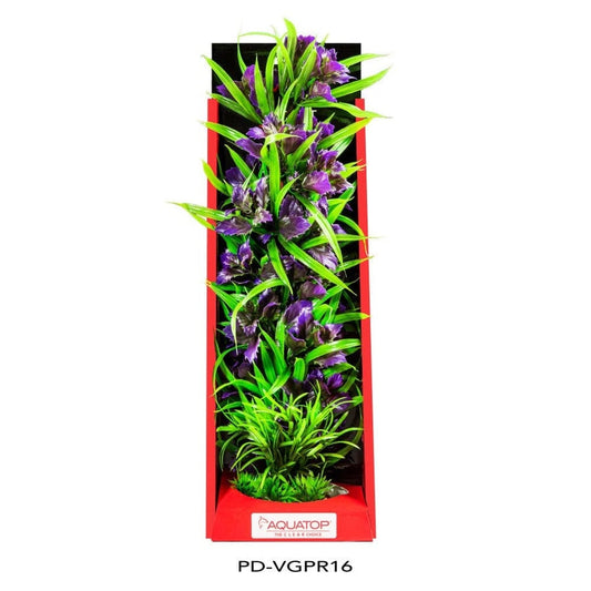 Aquatop Vibrant Garden Plant Purple, 16 in Aquatic Decor Aquatop 