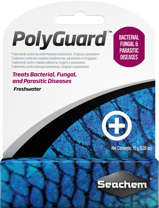 Seachem Laboratories PolyGuard Bacterial, Fungal and Parasitic Diseases Treatment 1ea/0.4 oz Animals & Pet Supplies > Pet Supplies > Fish Supplies Seachem