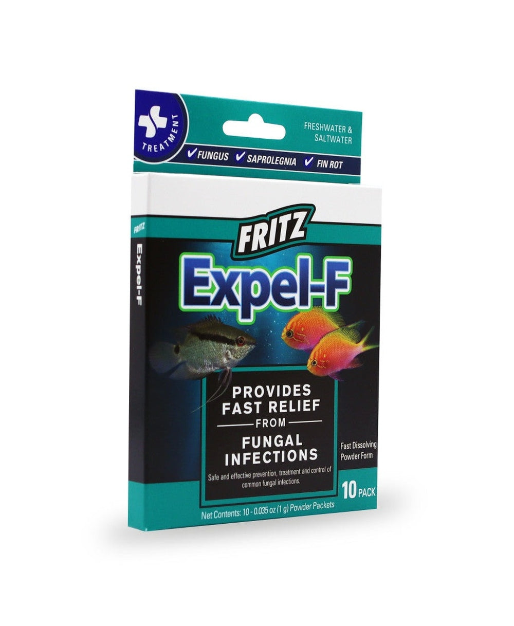 Fritz Expel-F Anti-Fungal Medication 10 ct Aquarium Additives Fritz