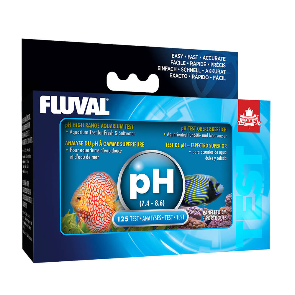 Fluval pH High Range Test Kit, Fresh/Salt Fish Supplies Fluval